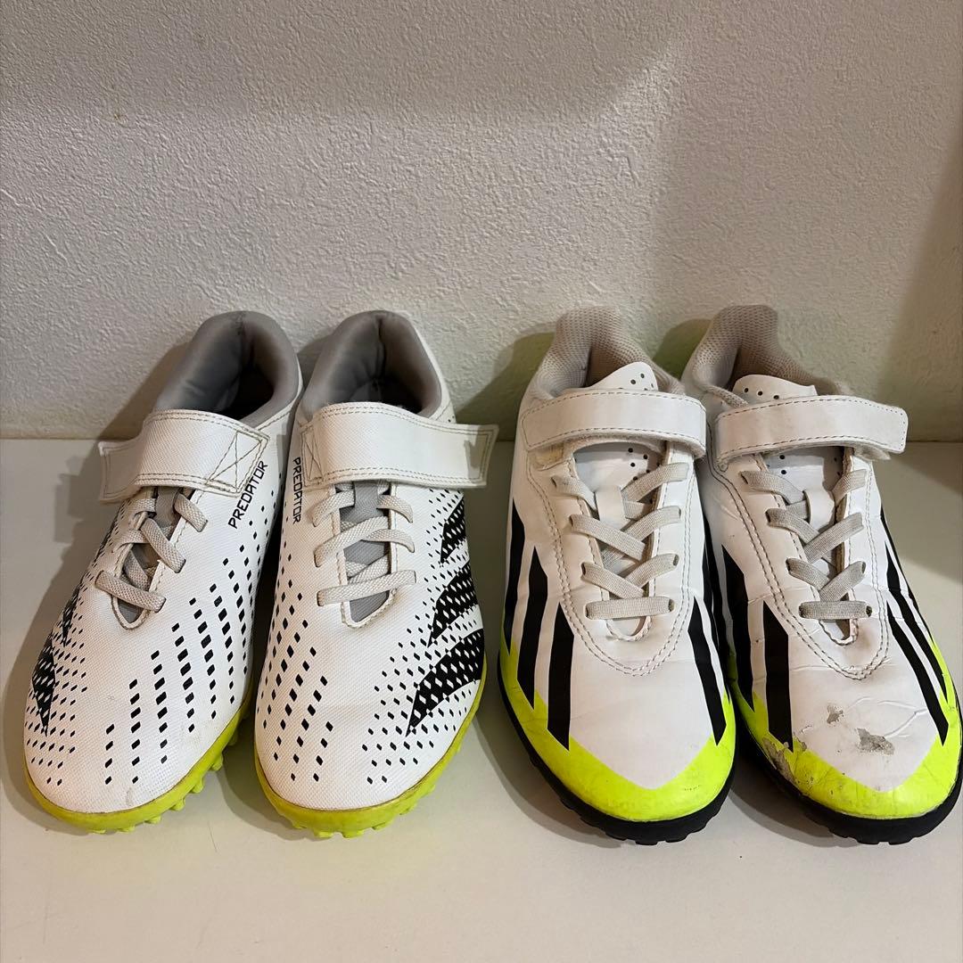 キッズサッカー トレシューまとめ売り21cm adidas Predator - メルカリ