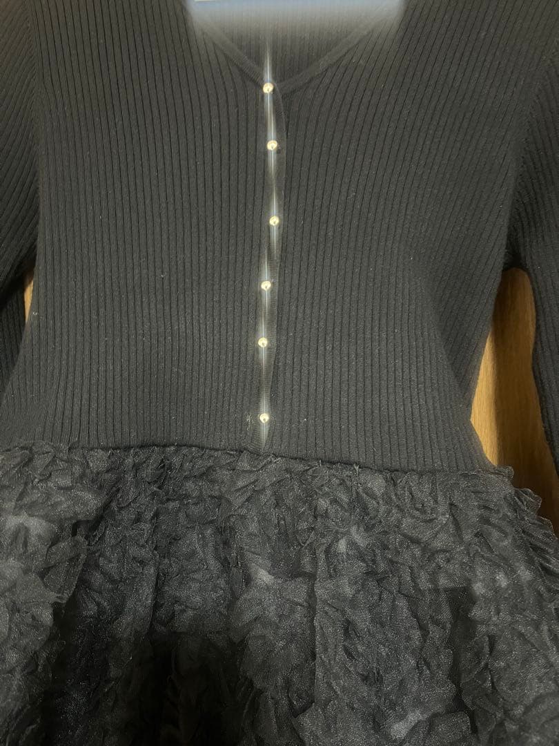 Rirandture チュールバルーンペプラムニット - メルカリ