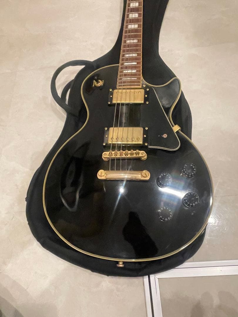 Fシリアル Epiphone レスポールカスタム ブラック