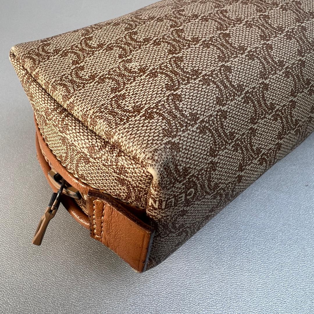 CELINE セリーヌ マカダム柄 ポーチ A-10916 - メルカリ