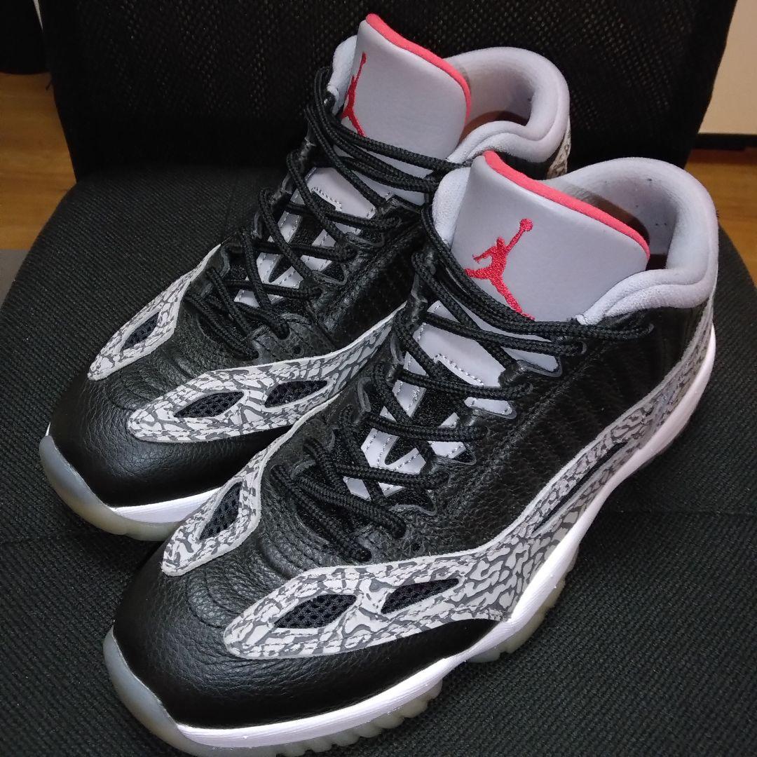 最終値下げ 美品 AIR JORDAN 11 RETRO LOW IE 26.5 - メルカリ