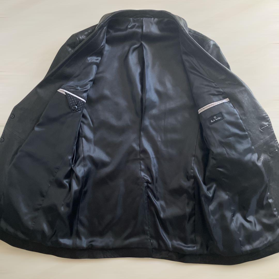 極美品 Paul Smith レザーテーラードジャケット HEROキムタク同型