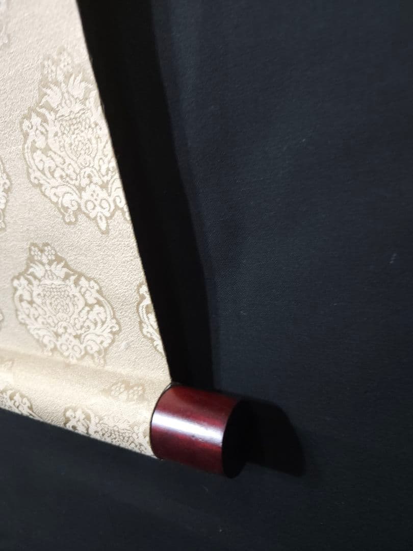 花野作　四季花　牡丹　掛け軸