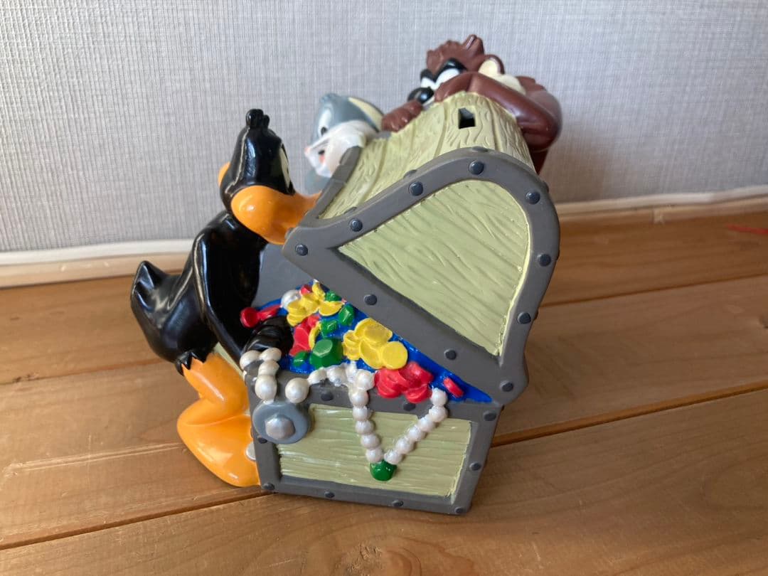 【ヴィンテージ】バックス・バニー ダフィー・ダック 貯金箱