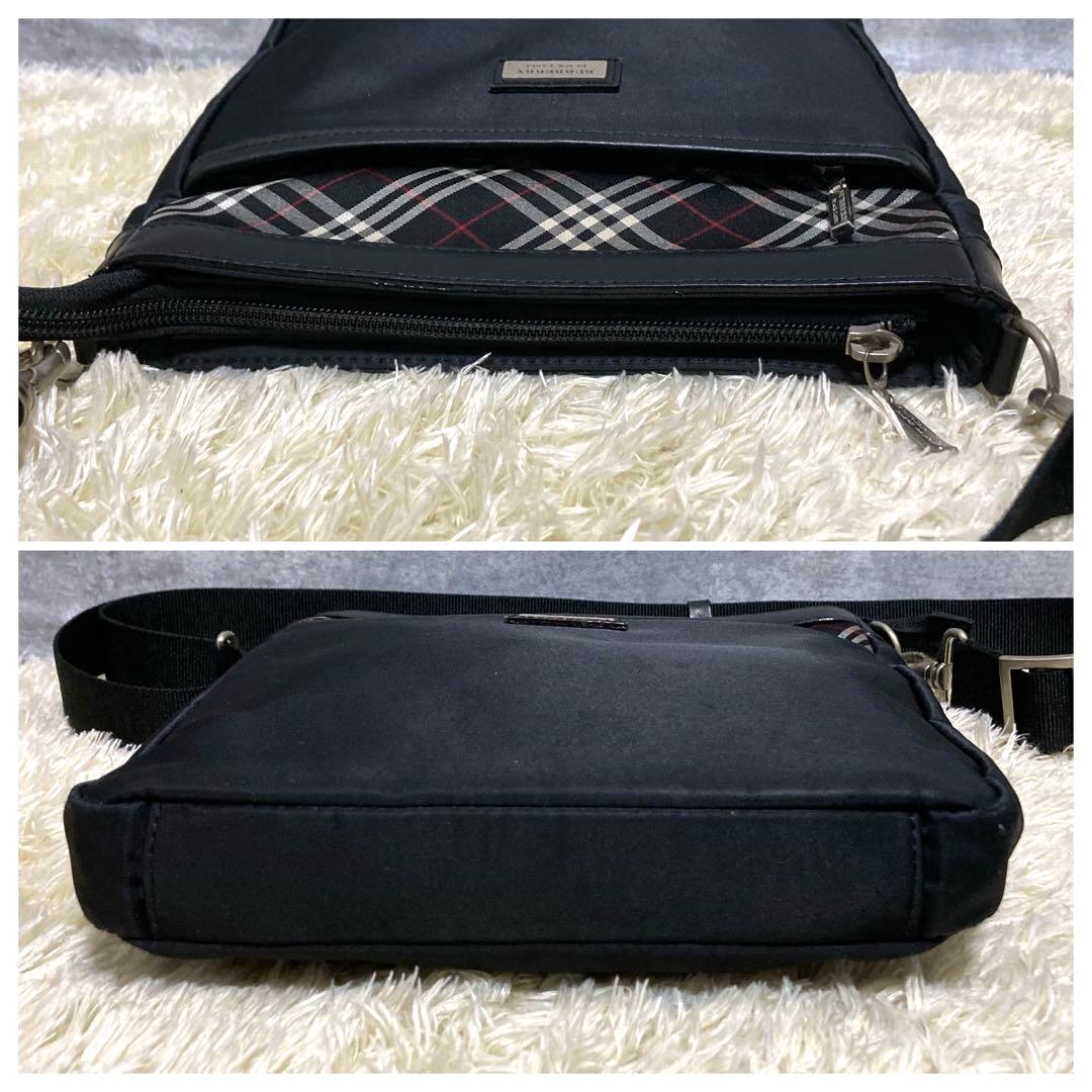 美品】バーバリーブラックレーベル ショルダーバッグ ノバチェック
