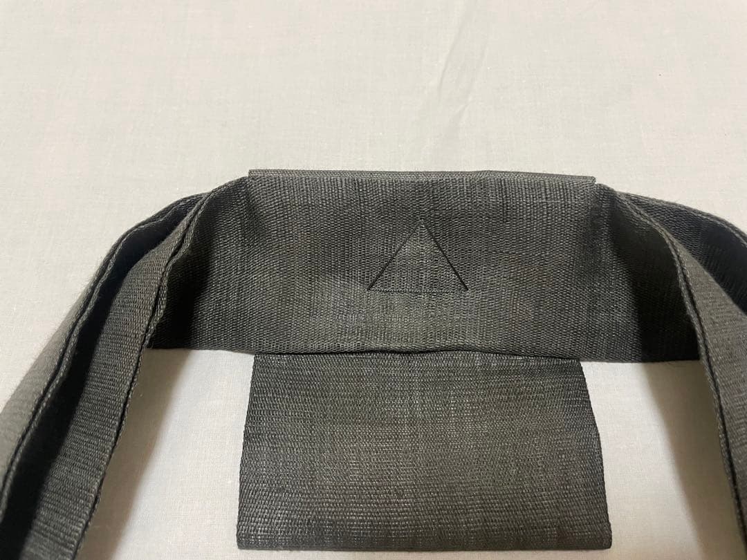 生平麻（薄め）チャコールグレイ 臨済宗 1尺絡子