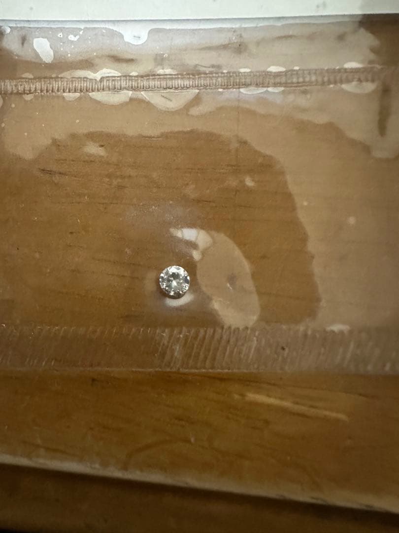 【ヴィンテージ】昭和42年製ダイヤモンド 0.16ct（丸物／現パルコ購入）