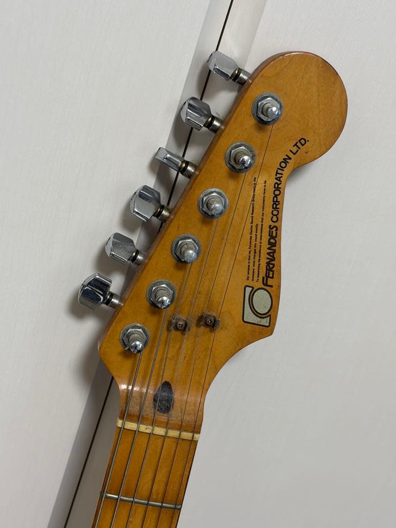 【石ロゴ】フェルナンデス ストラトキャスター FSTシリーズ 動作未確認
