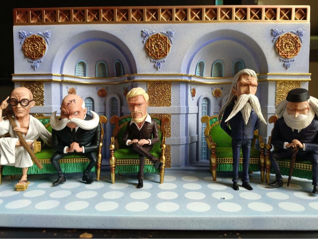 ONE PIECEワンピース 五老星 【世界政府】 ガレージキット フィギュア