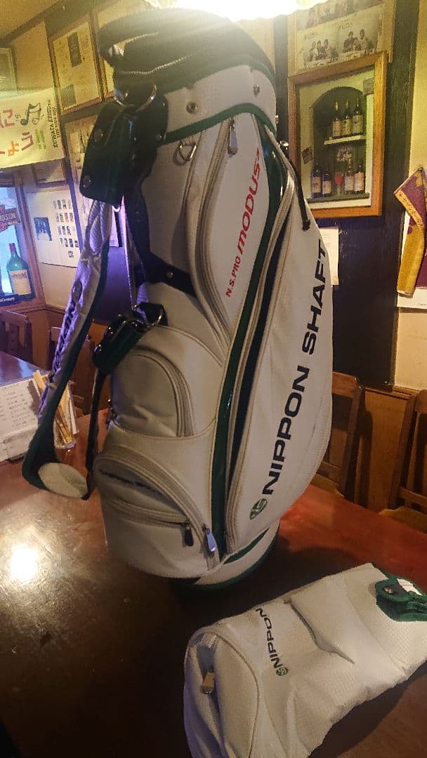 NIPPON SHAFT MODUS キャディバッグ 高級感あり!待望の入荷!!日本シャフト限定キャディバッグ | OVDGOLF