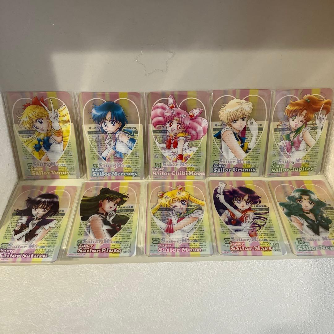 美少女戦士セーラームーン×明治コラボ クリアカード コンプリート