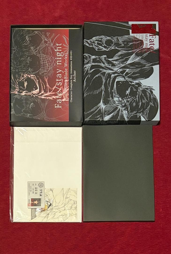 Fate UBW 原画集セット アーチャー エミヤ
