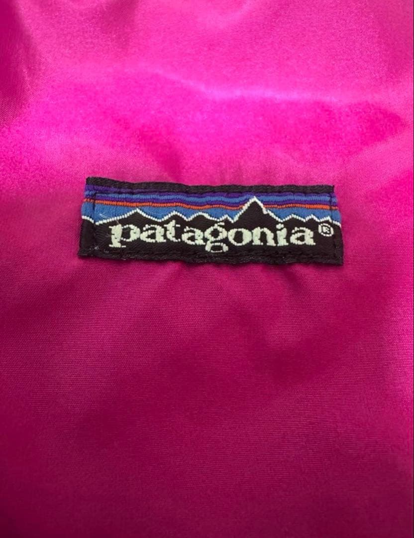 希少80s USA製 Patagonia シェルドシンチラ ピンク 三角タ - メルカリ