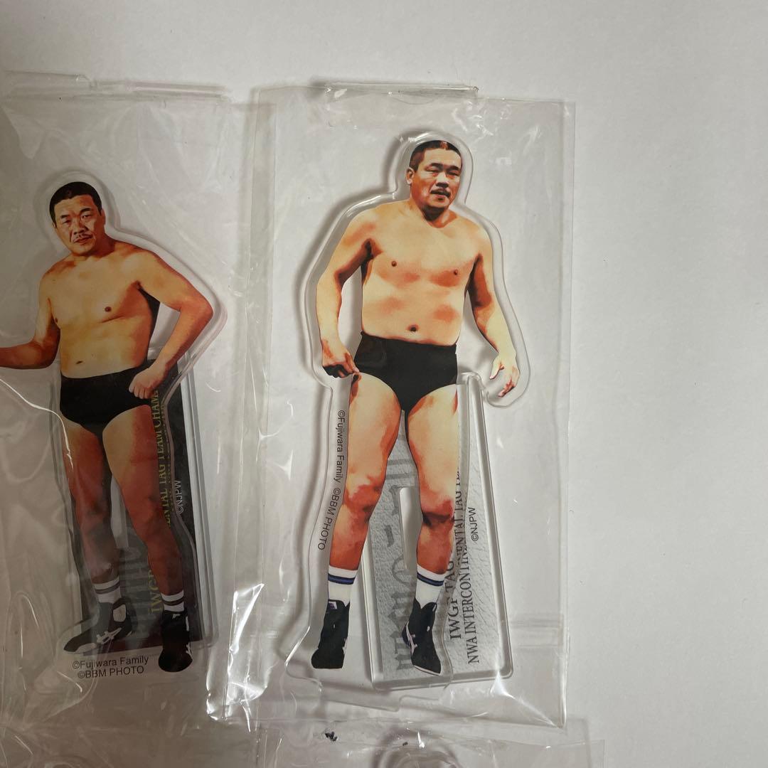 新日本プロレス50周年くじ レジェンドアクリルスタンド 8種セット 新品
