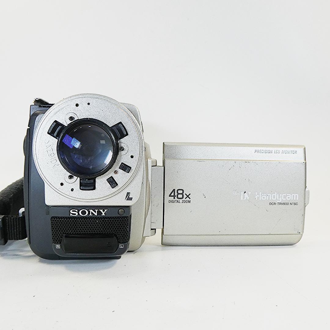 ソニーDCR-TRV900動作良好 MiniDVビデオカメラDVDダビングに最適