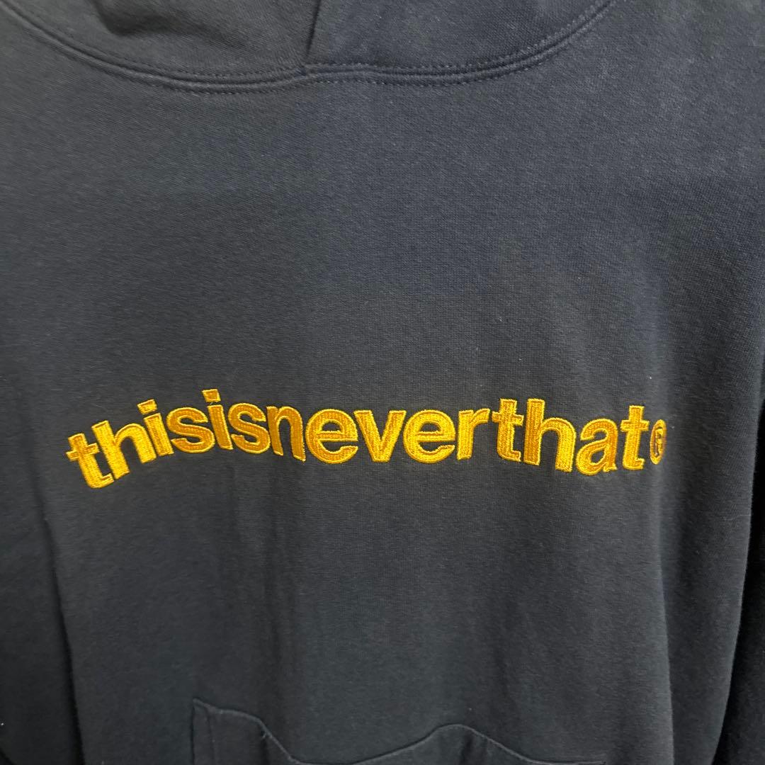 thisisneverthat ネイビー ネバザパーカー S - メルカリ