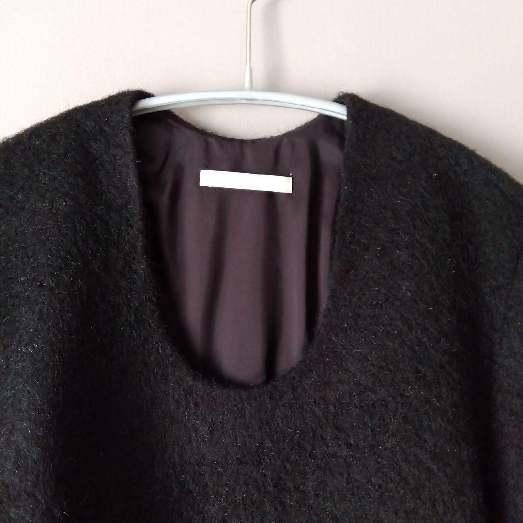 plage shaggy ブラウス ブラック ファーニット タグ付 未使用 - メルカリ