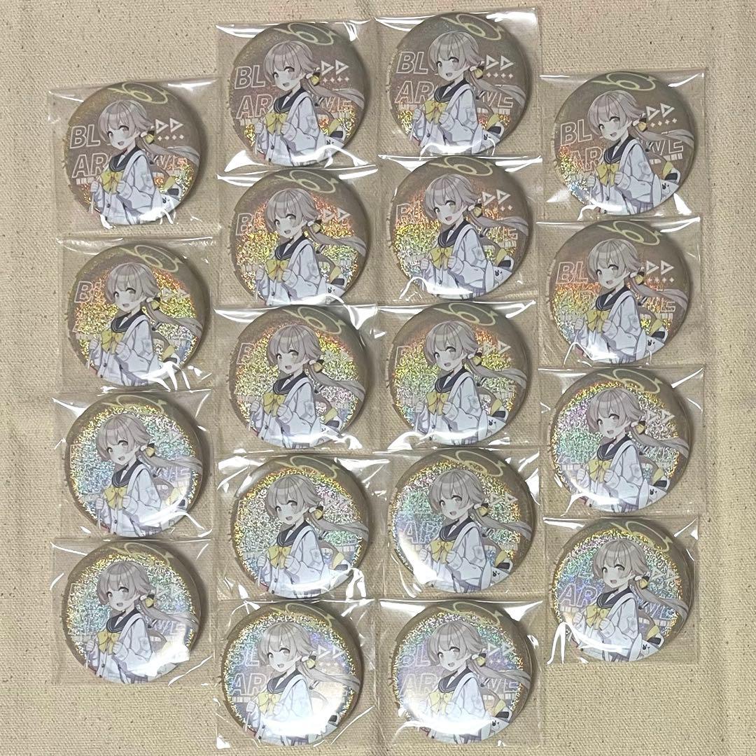 阿慈谷ヒフミ 缶バッジ グリッター ブルアカ
