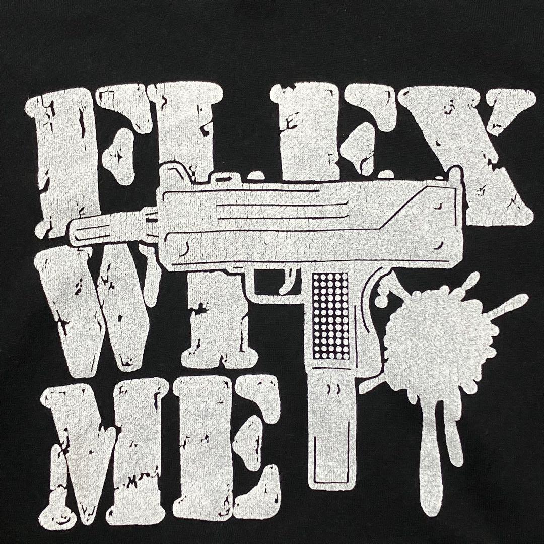 flexwitme パーカー M yokosquad flex wit me - メルカリ