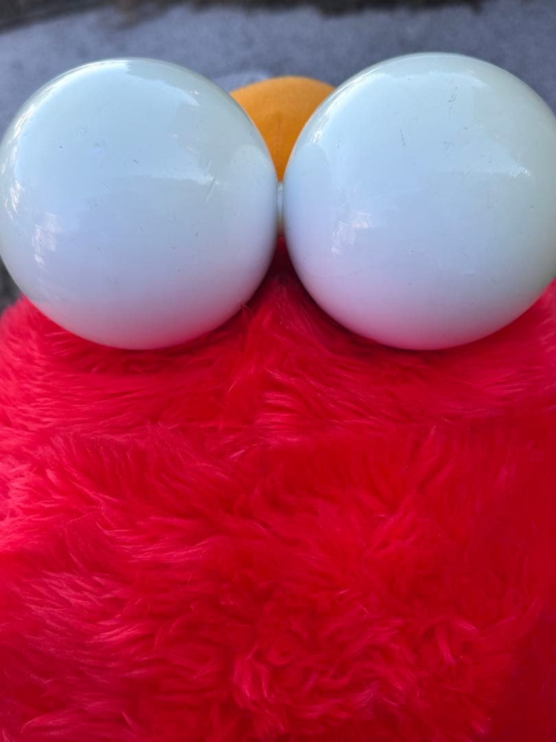 【超希少】約140cm エルモ ぬいぐるみ 特大 セサミストリート