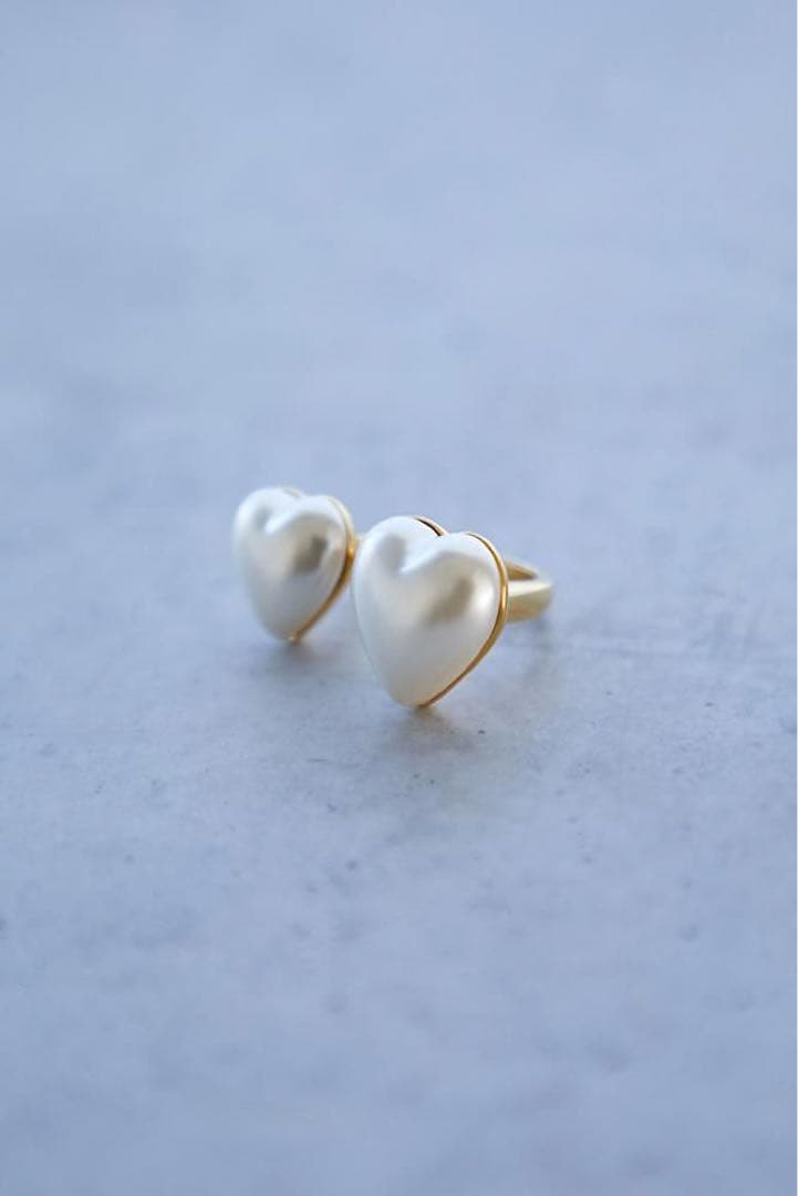 完売品】Seven ten ハートツインリング パール 11号サイズ - メルカリ