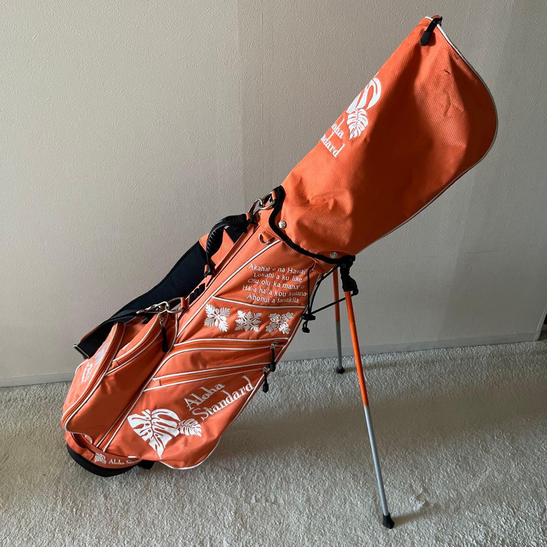 アロハスタンダード キャディバッグ アロハスタンダード Aloha Standard ASCB-504 9型 カートバッグ