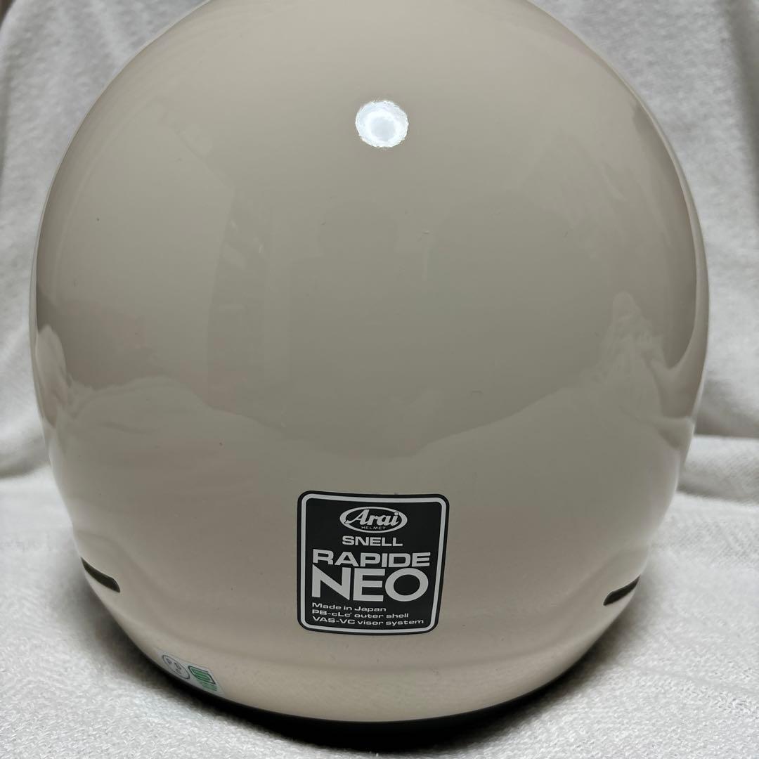 Arai ラパイドネオ RAPIDE-NEO モダンアイボリー M - メルカリ