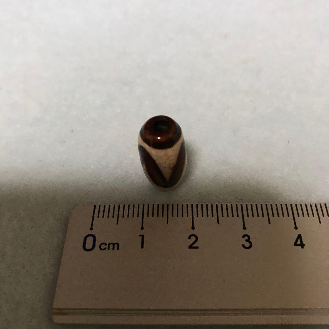 超激レア珍品‼︎ 赤龍紋 虎牙天珠 ミニサイズ - メルカリ