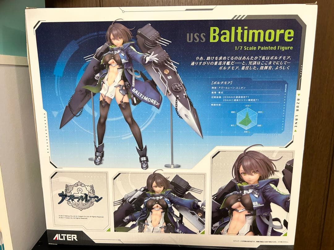 アズールレーン　ボルチモア　フィギュア