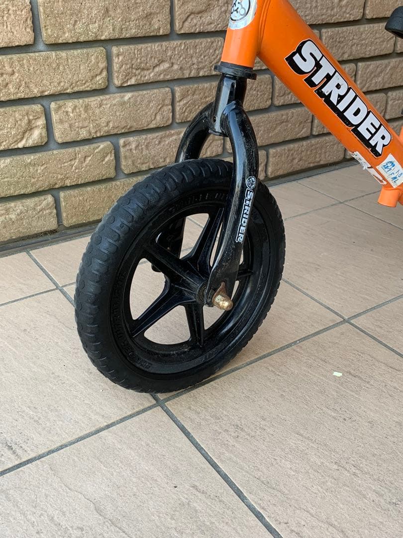人気色】STRIDER バランスバイク オレンジ 12インチ P112711142