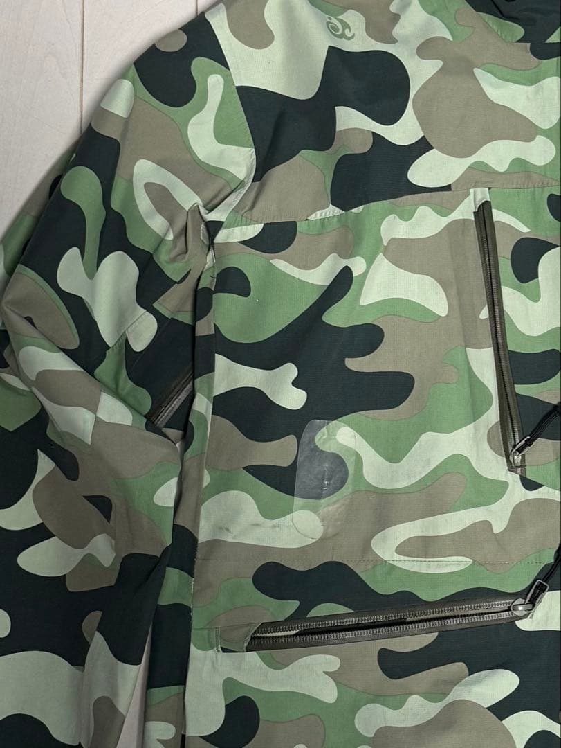 スノボジャケットP.RHYTHMプリズムCOURSEGUYJACKET カモ L - メルカリ