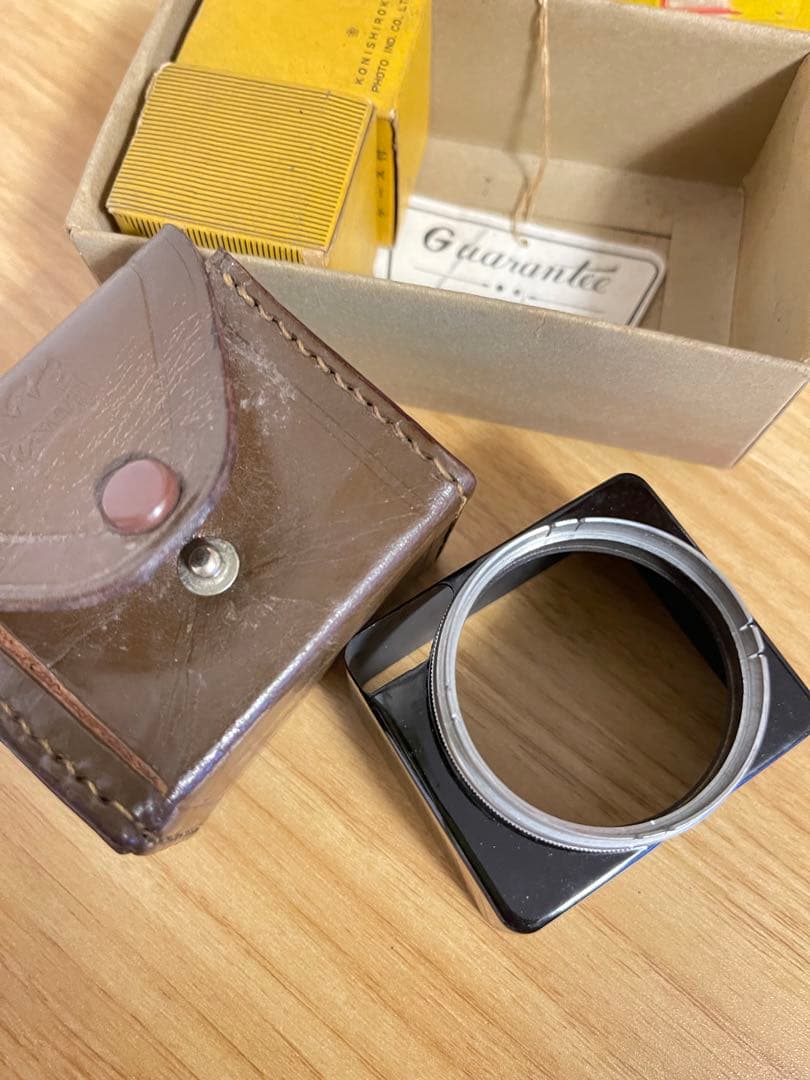 Canon シリーズ VII レンズ 50mm 35mm 角型フード イエロー - メルカリ