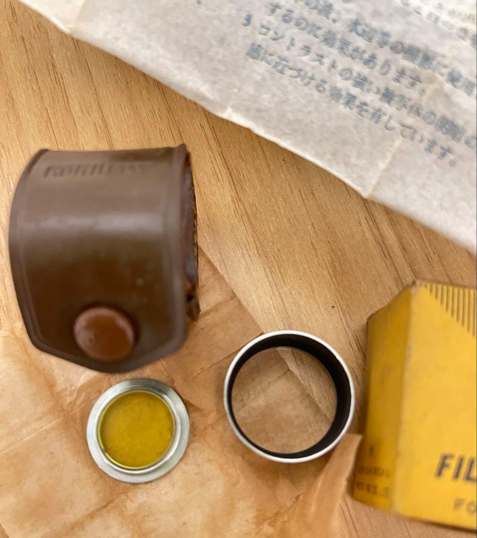 Canon シリーズ VII レンズ 50mm 35mm 角型フード イエロー - メルカリ