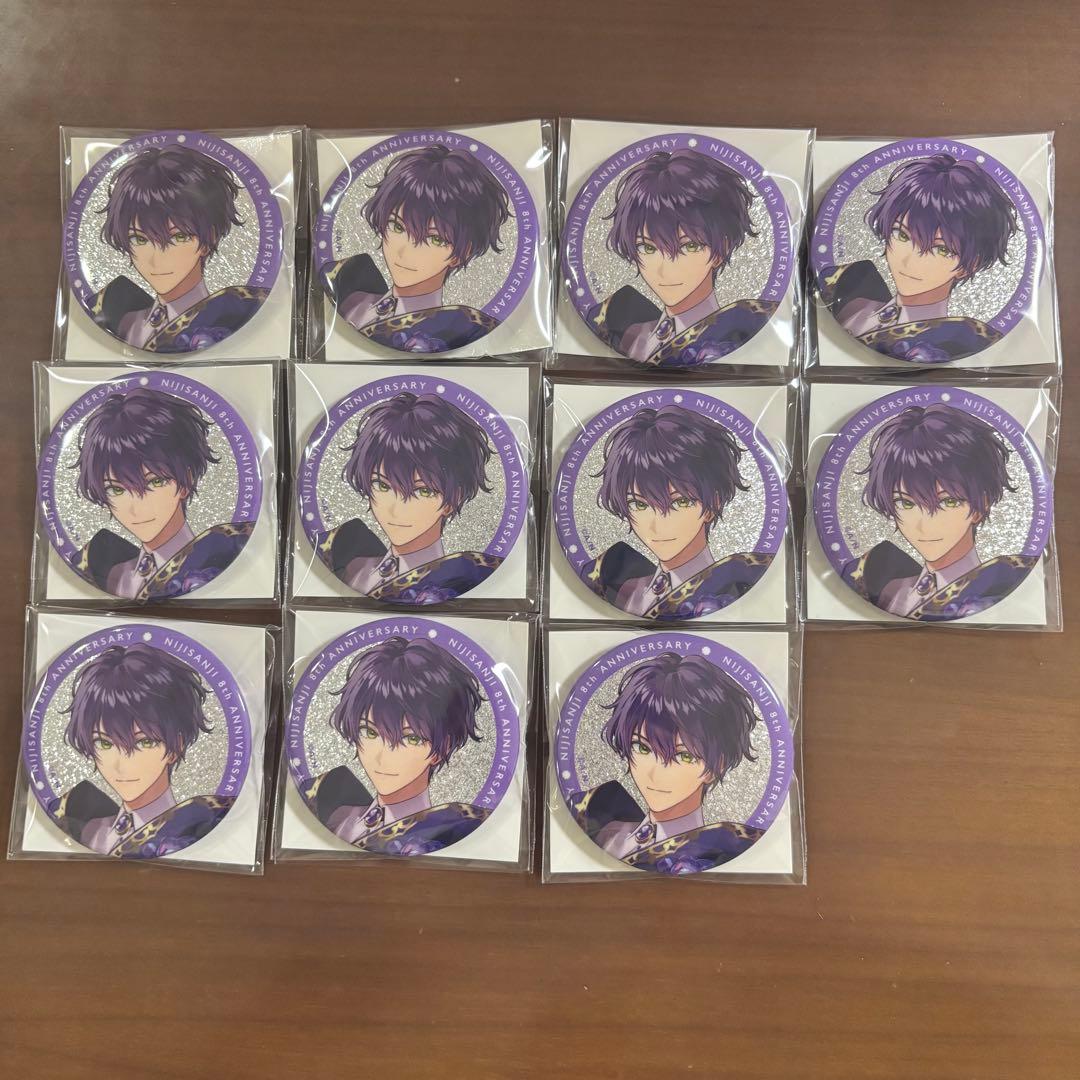 にじさんじ 8周年 8th Anniversary 缶バッジ 剣持刀也 - メルカリ