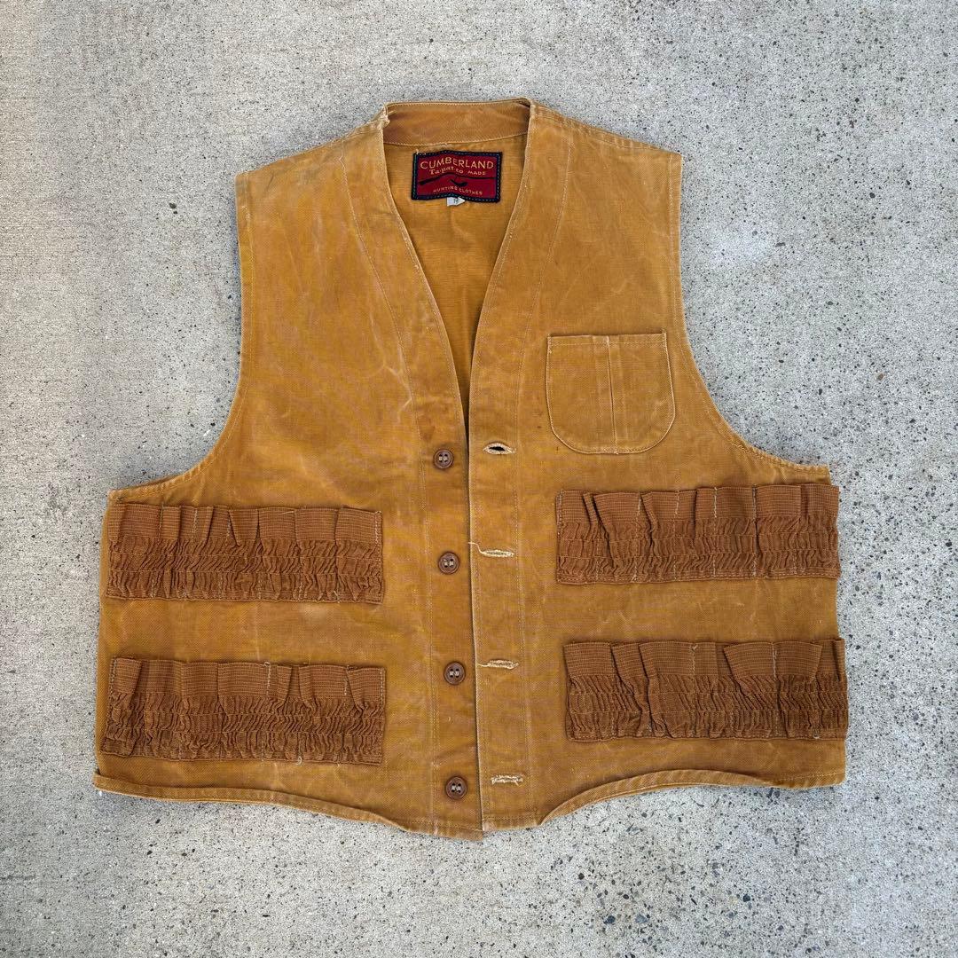 60s CUMBERLAND ハンティングベスト - メルカリ