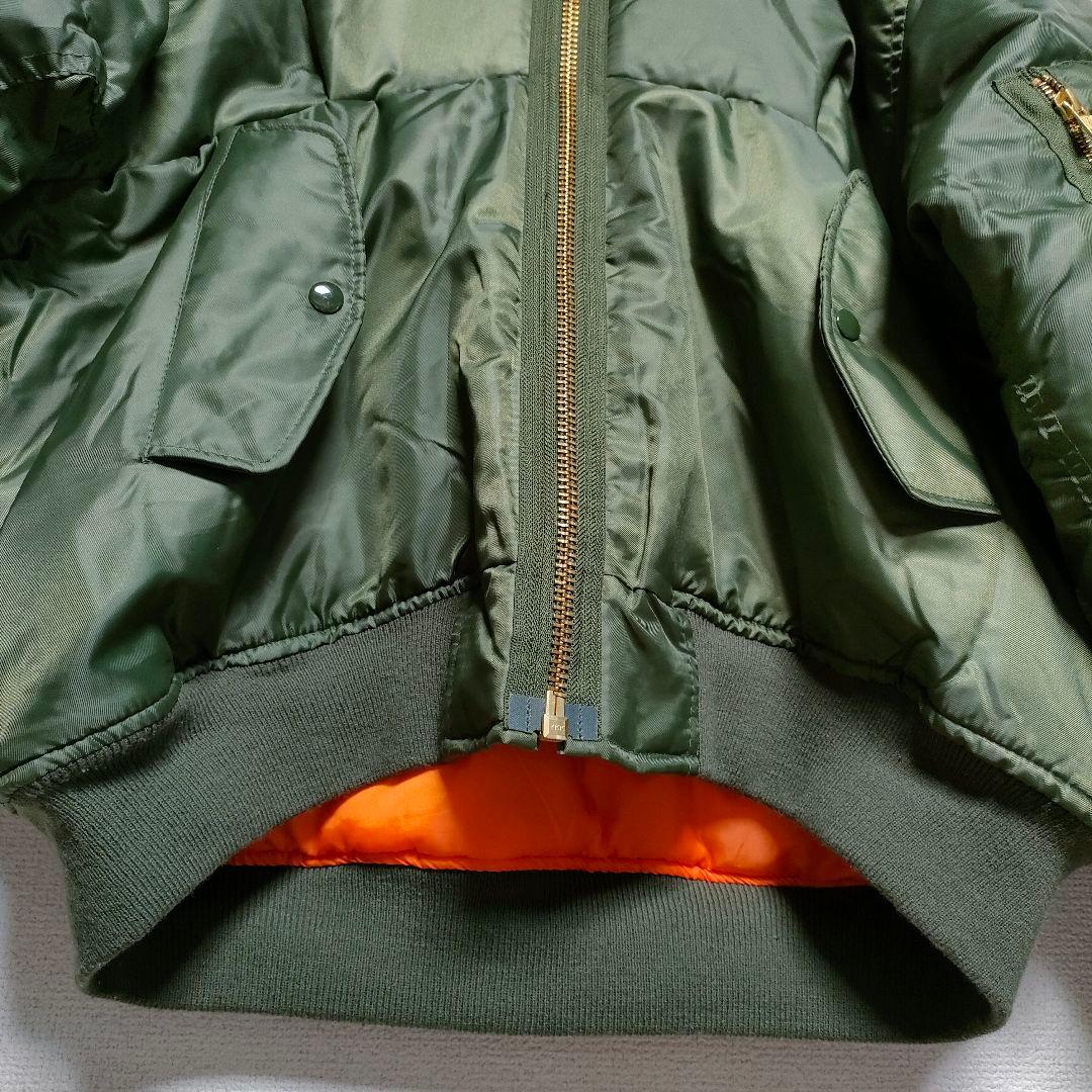 ✨極美品✨】77circa ma-1 リメイク変形MA-1 レア 希少 カーキ - メルカリ