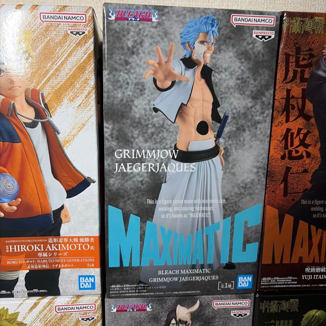 ジャンプアニメ　フィギュアセット