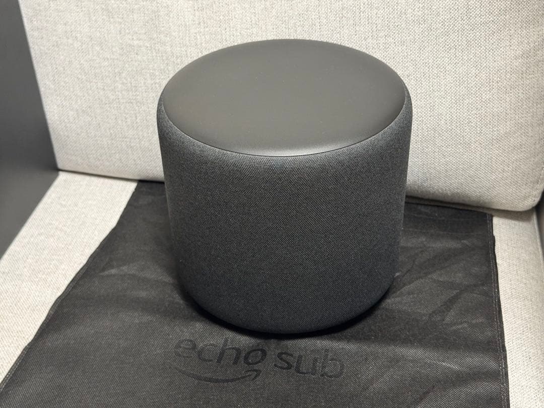 Amazon Echo Sub アマゾン エコー サブ Amazon.co.jp: Echo Sub (エコーサブ) - Echoシリーズ用サブウーファー