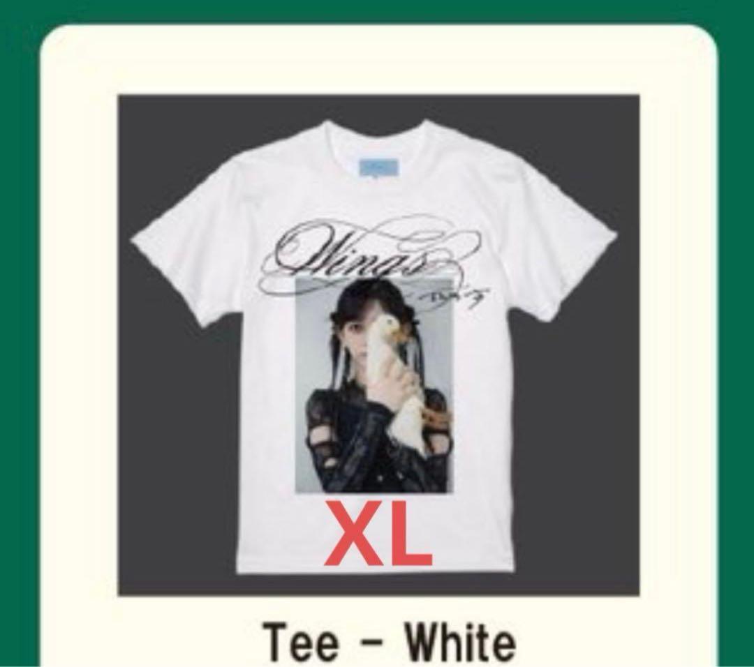 乃木坂46 池田瑛紗 Tシャツ ホワイト XL 個展 Wings あひるの夢 ①