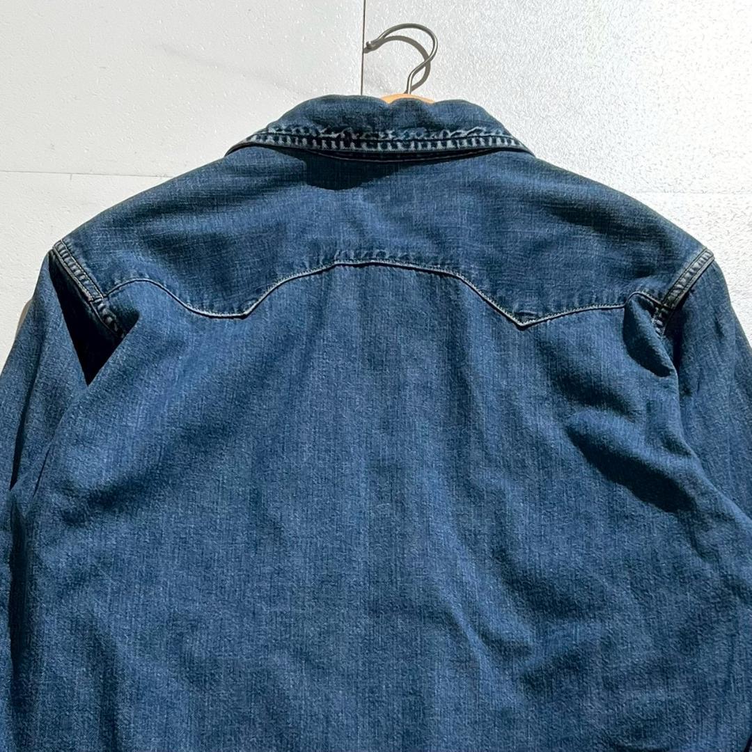 希少 アーカイブ KAPITAL 変形マルチポケット ウエスタン デニムシャツ