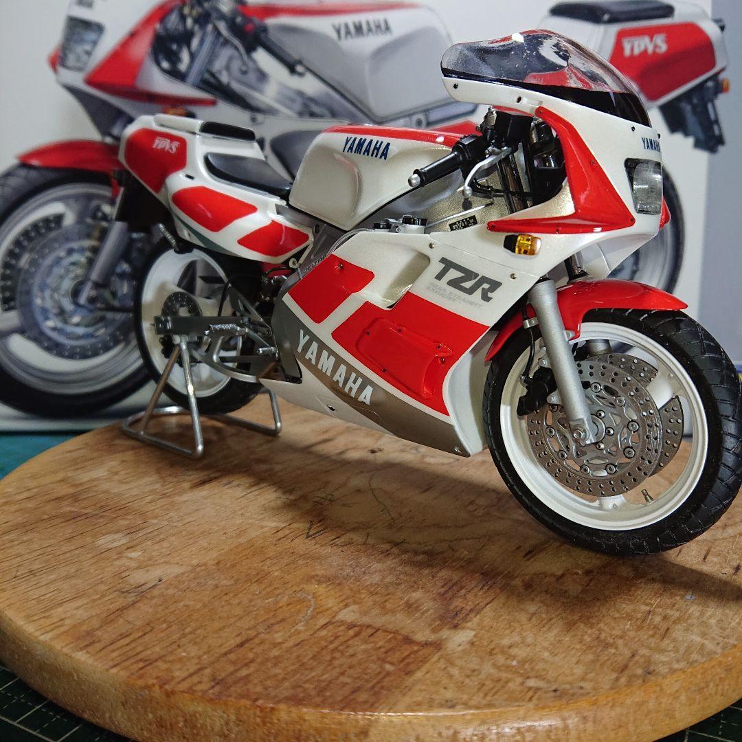 ハセガワ ヤマハ TZR250(3MA)完成品 タミヤ フジミ アオシマ - メルカリ