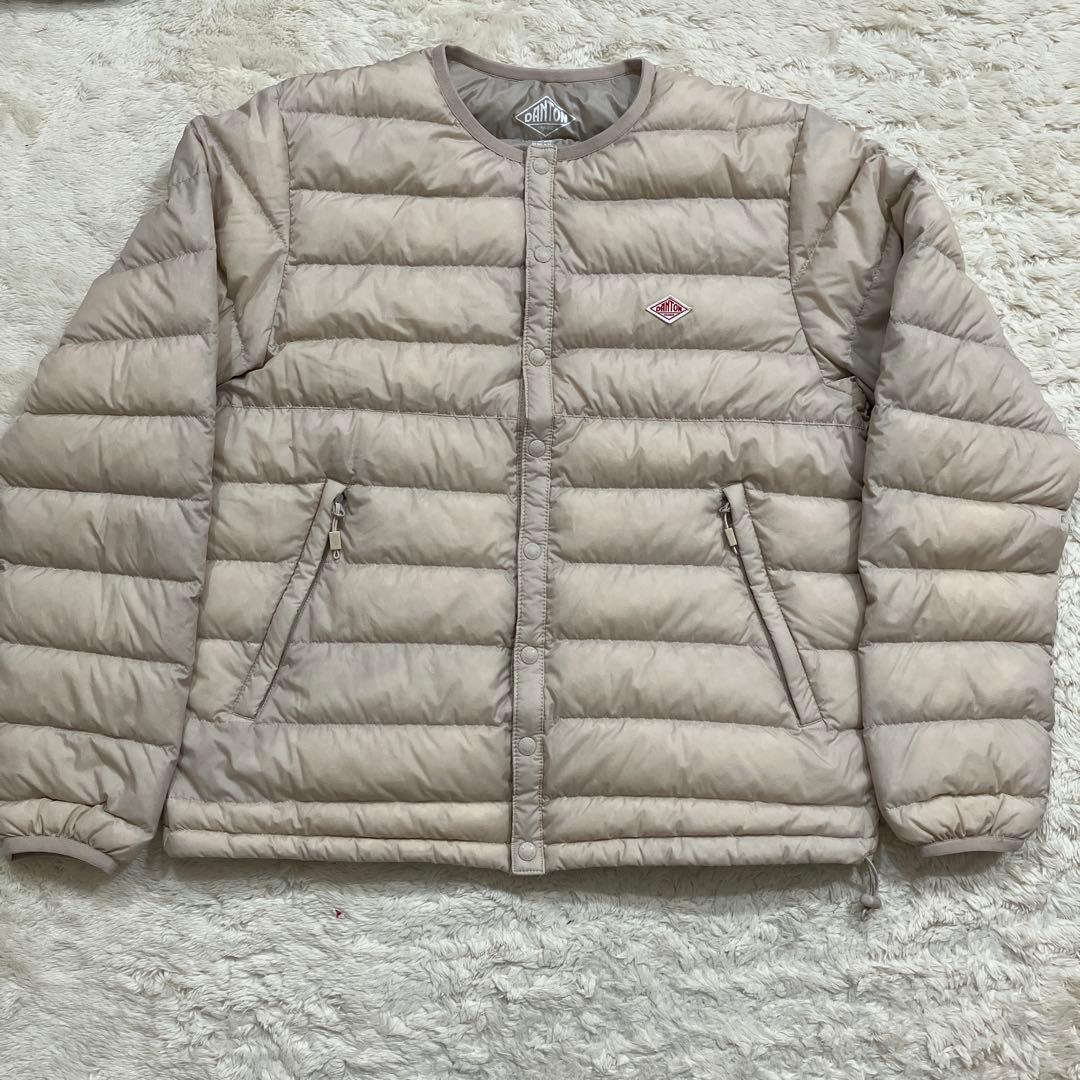 くまモン4号。DANTON ダントン クルーネック インナーダウンS DANTON | クルーネック インナーダウンジャケット MEN（ダウン