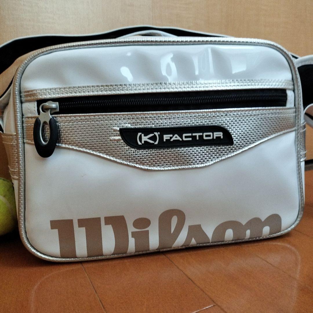 ショルダーバッグ Wilsonウィルソン エナメル - メルカリ