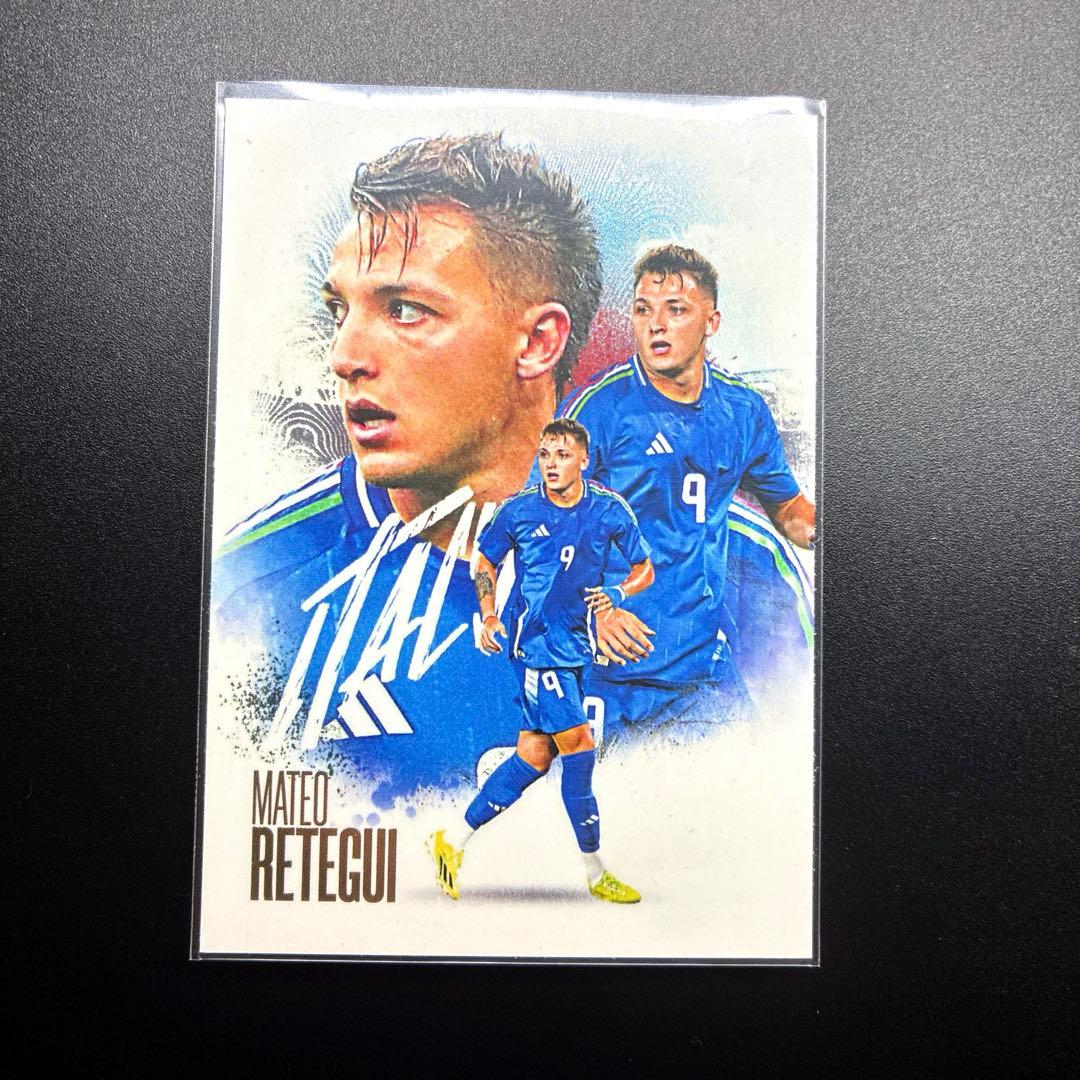 希少サッカーカード マテオレテギ イタリア代表 futera FX - メルカリ