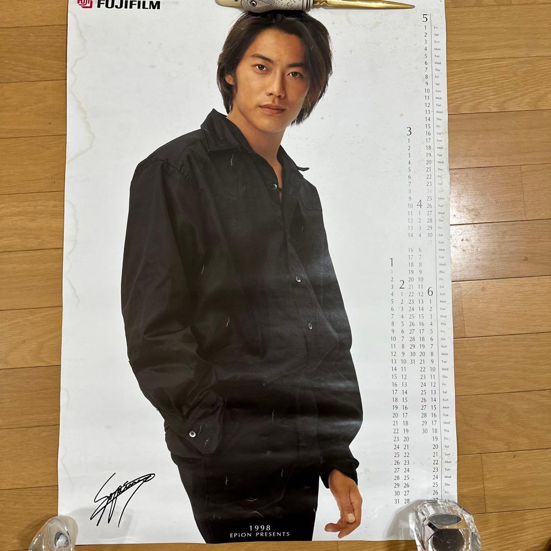 反町隆史 ポスター 1998年 ビーチボーイズ B2サイズ - メルカリ