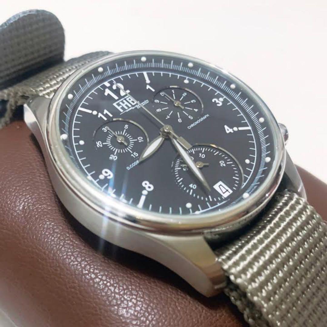 超美品‼️ FHB Classic F-404 クロノグラフ - メルカリ