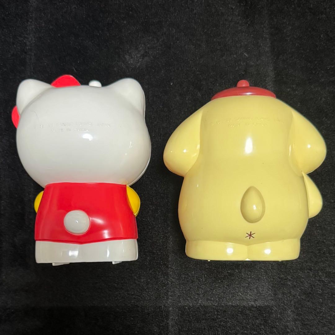【レトロ】キティ、ポムポムプリン　カレンダープッシュタイプ 2体 まとめ売り