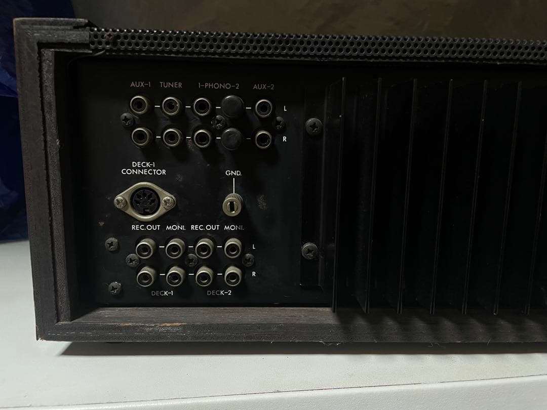 LUXMAN L-80V 音出しOK ジャンク プリメインアンプ メペ - メルカリ