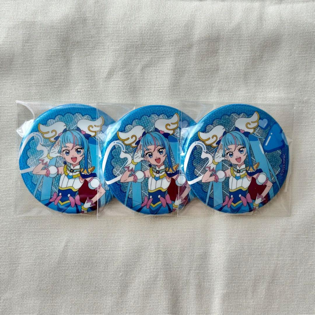 タワレコカフェ キュアスカイ 缶バッジ 3点 - メルカリ