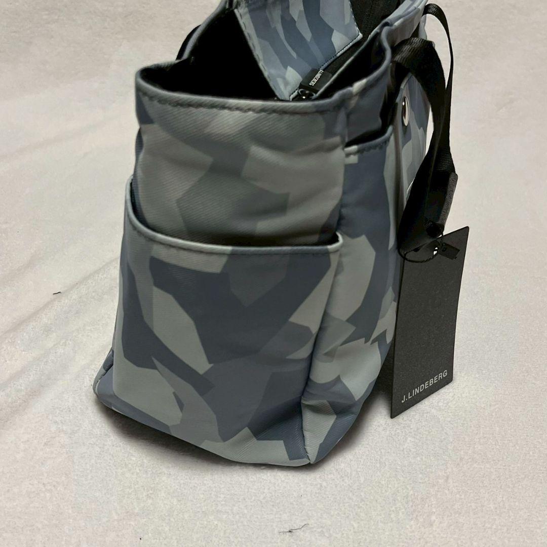 新品 J.LINDEBERG ゴルフ カートバッグ ラウンドバッグ ライトグレー